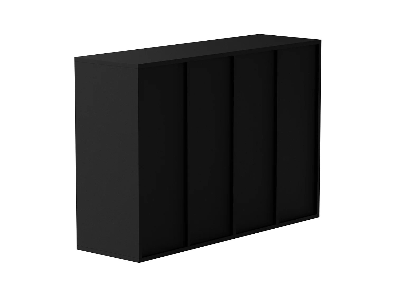 Organiseur de Bureau, SucceBuy Organiseur de Documents en Bois, 36 Compartiments, Trieur de Dossiers Réglable, Noir