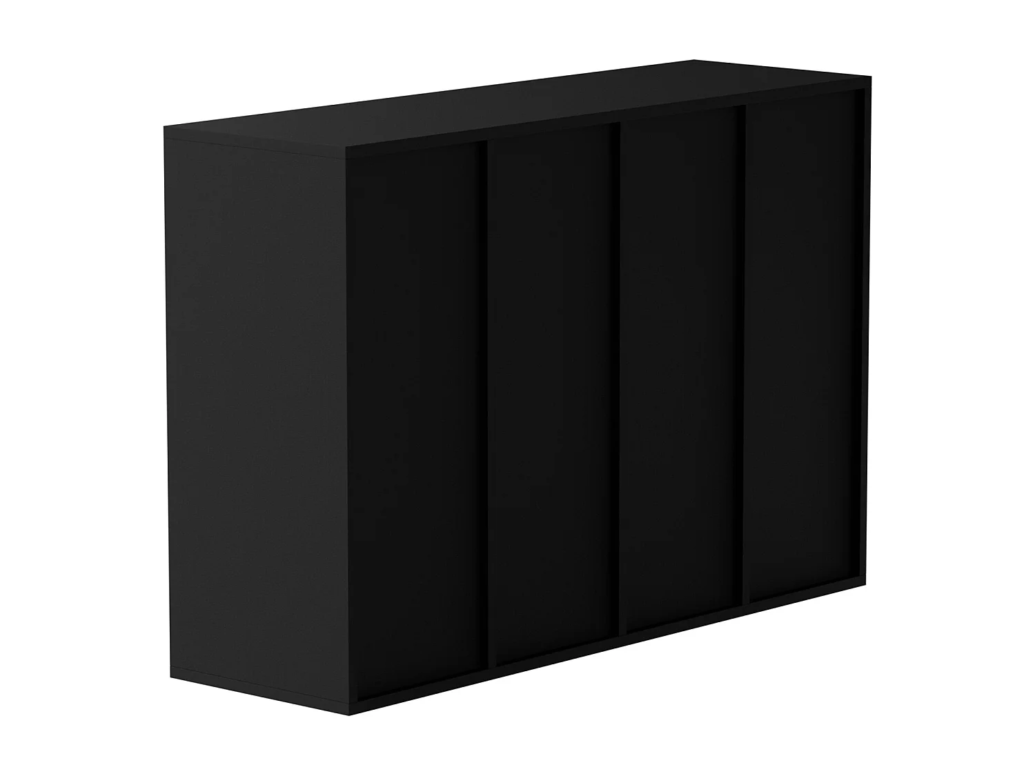 Organiseur de Bureau, SucceBuy Organiseur de Documents en Bois, 36 Compartiments, Trieur de Dossiers Réglable, Noir