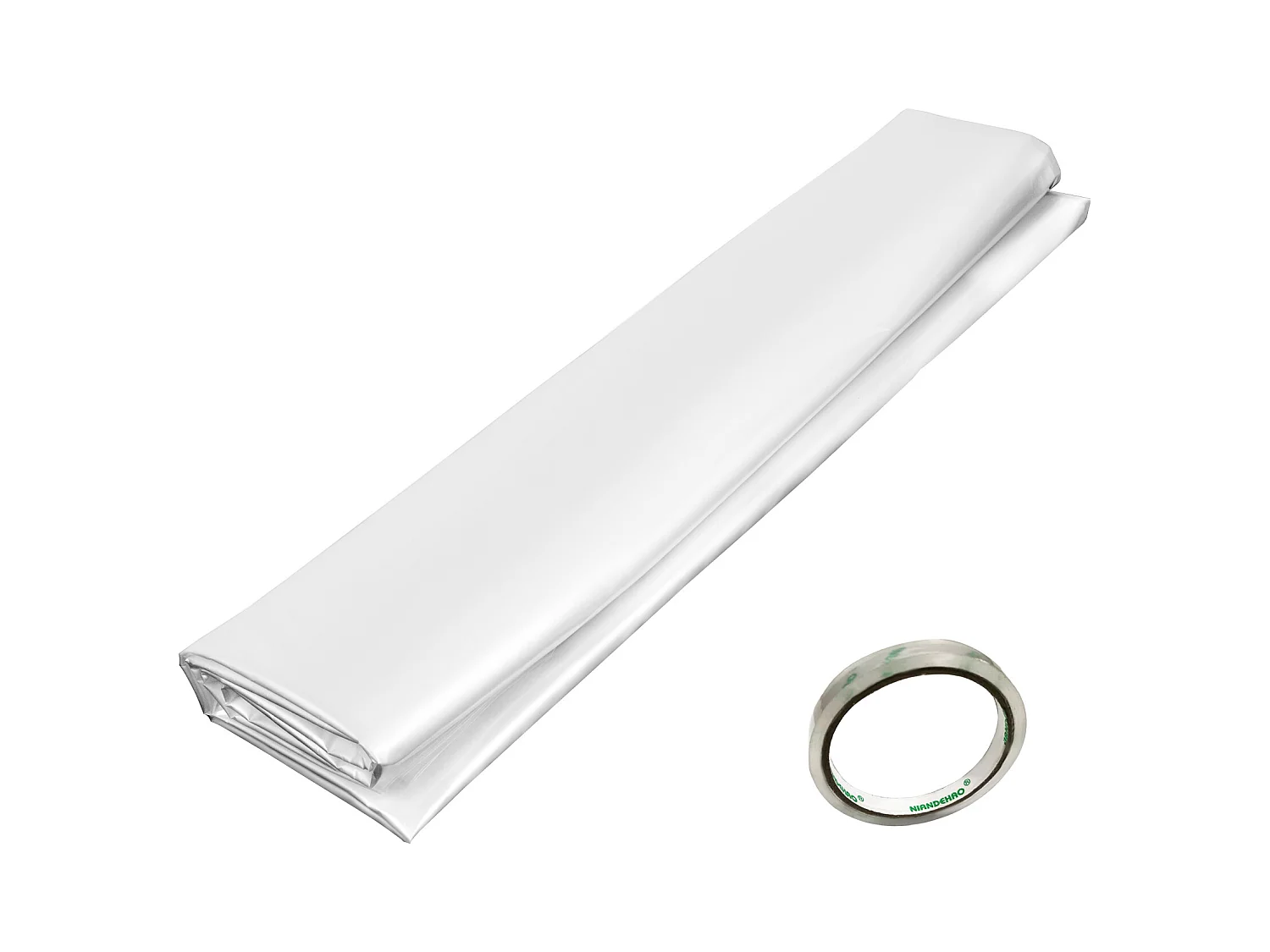 Film de Serre SucceBuy, 2.4x7.62 m, Plastique Transparent Résistant aux UV, Protectrice pour les Projets Industriels, Résidentiels et Agricoles