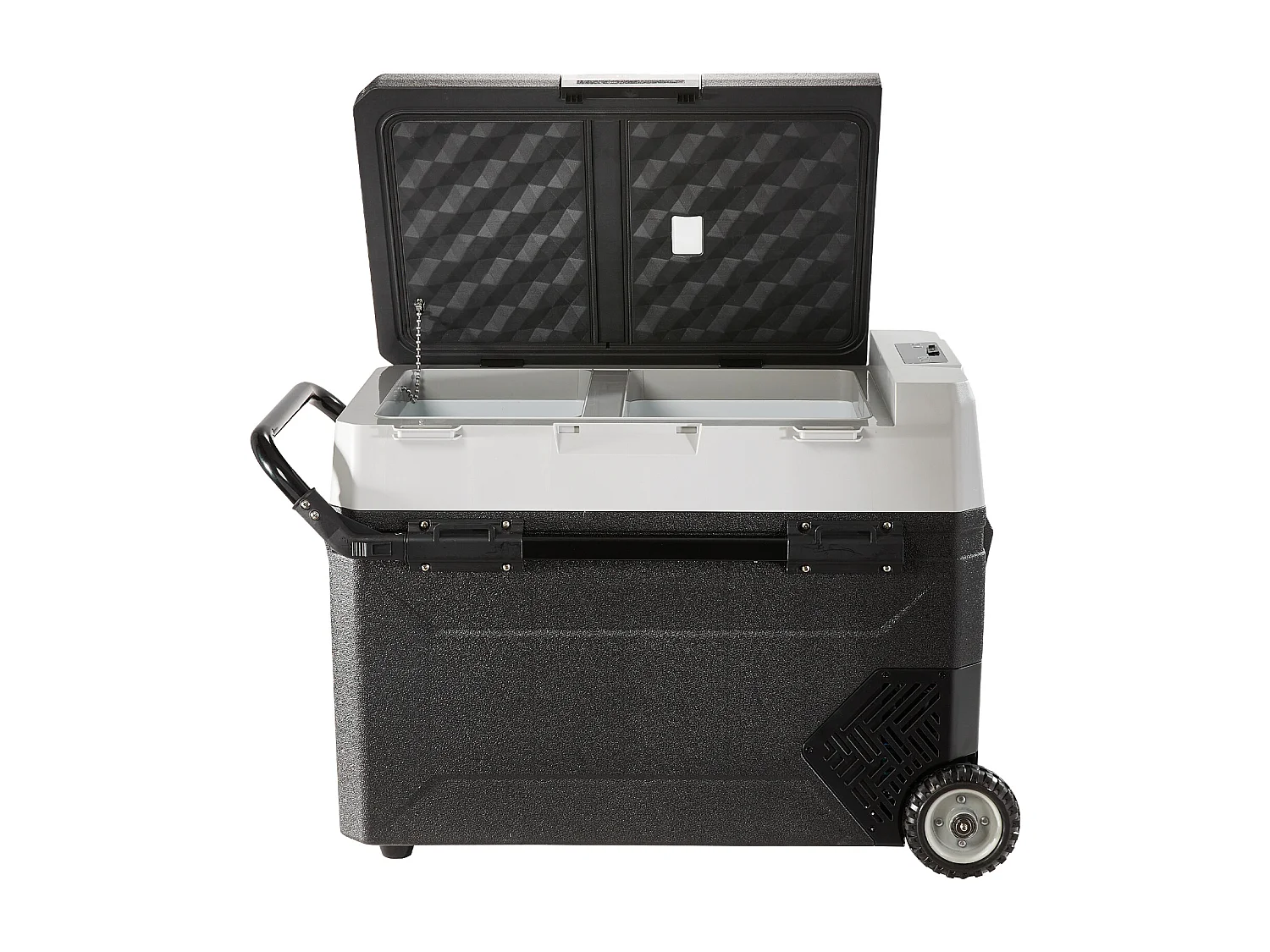 Réfrigérateur de Voiture SucceBuy Réfrigérateur Congélateur Portable pour Voiture 37.85L à Double Zone pour Voiture et Maison