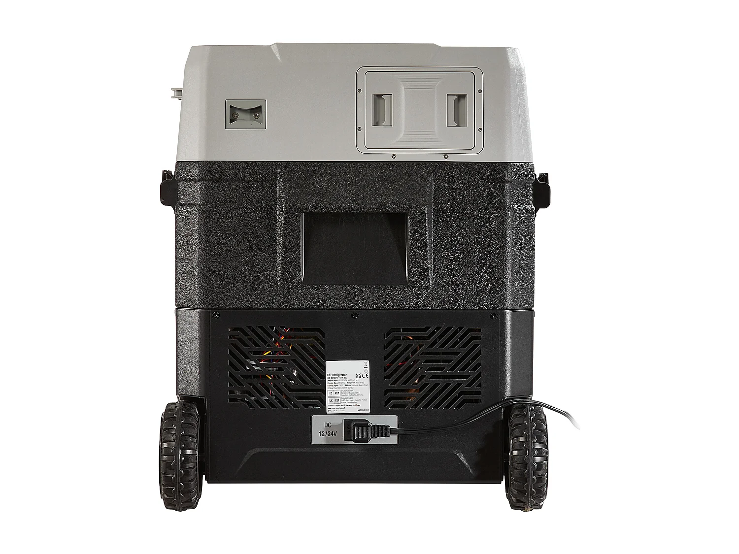 Réfrigérateur de Voiture SucceBuy Réfrigérateur Congélateur Portable pour Voiture 37.85L à Double Zone pour Voiture et Maison