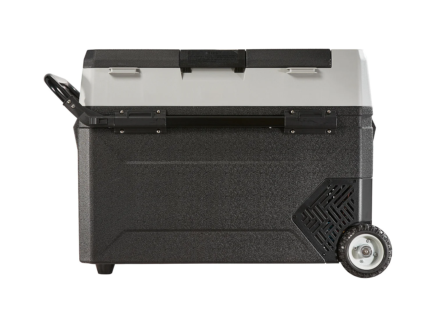 Autokoelkast SucceBuy 53L Draagbare Autokoelkast met Vriezer, Compressor met Twee Zones