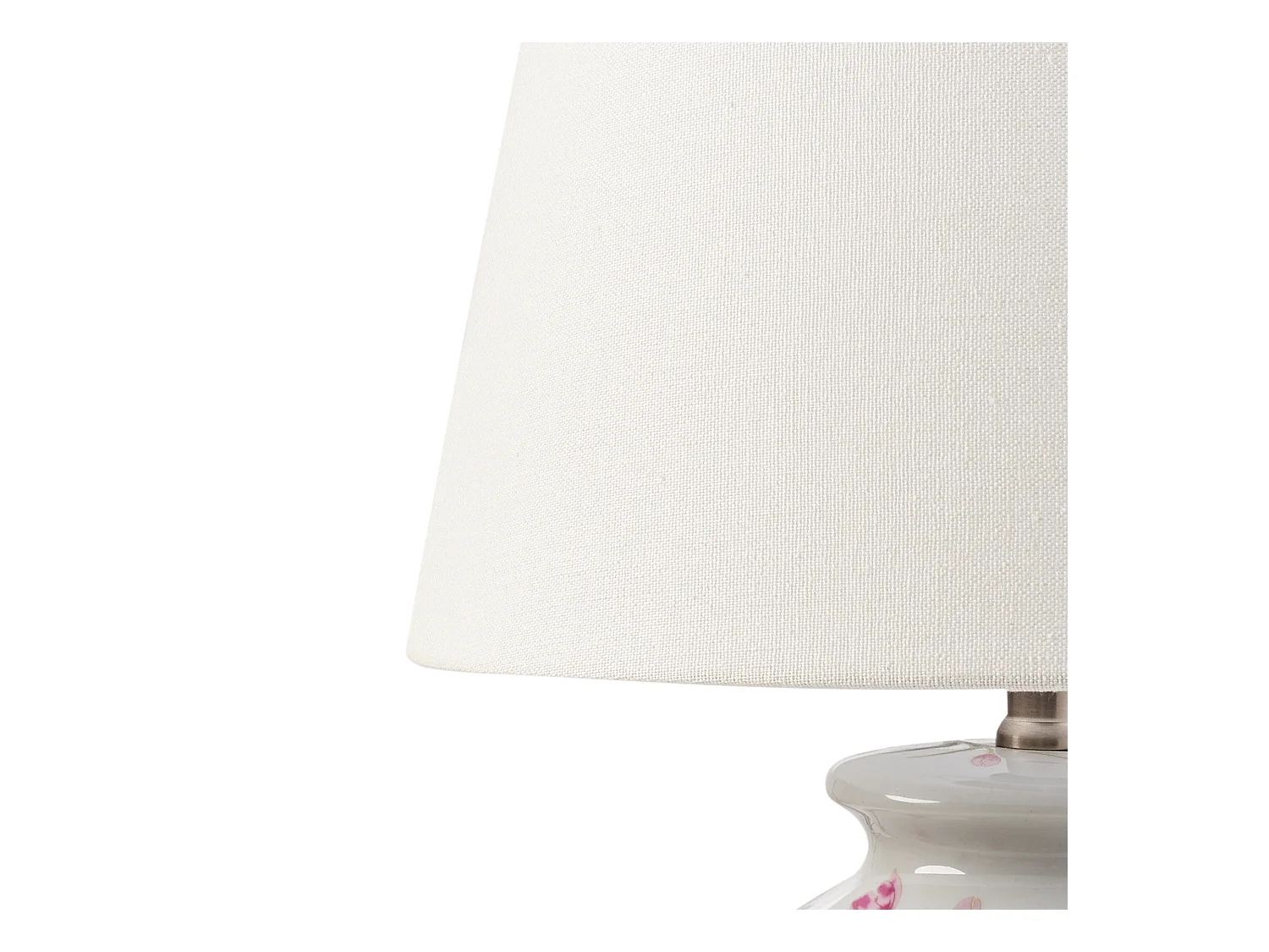 Lampe à poser ACROSSO Porcelaine Blanc