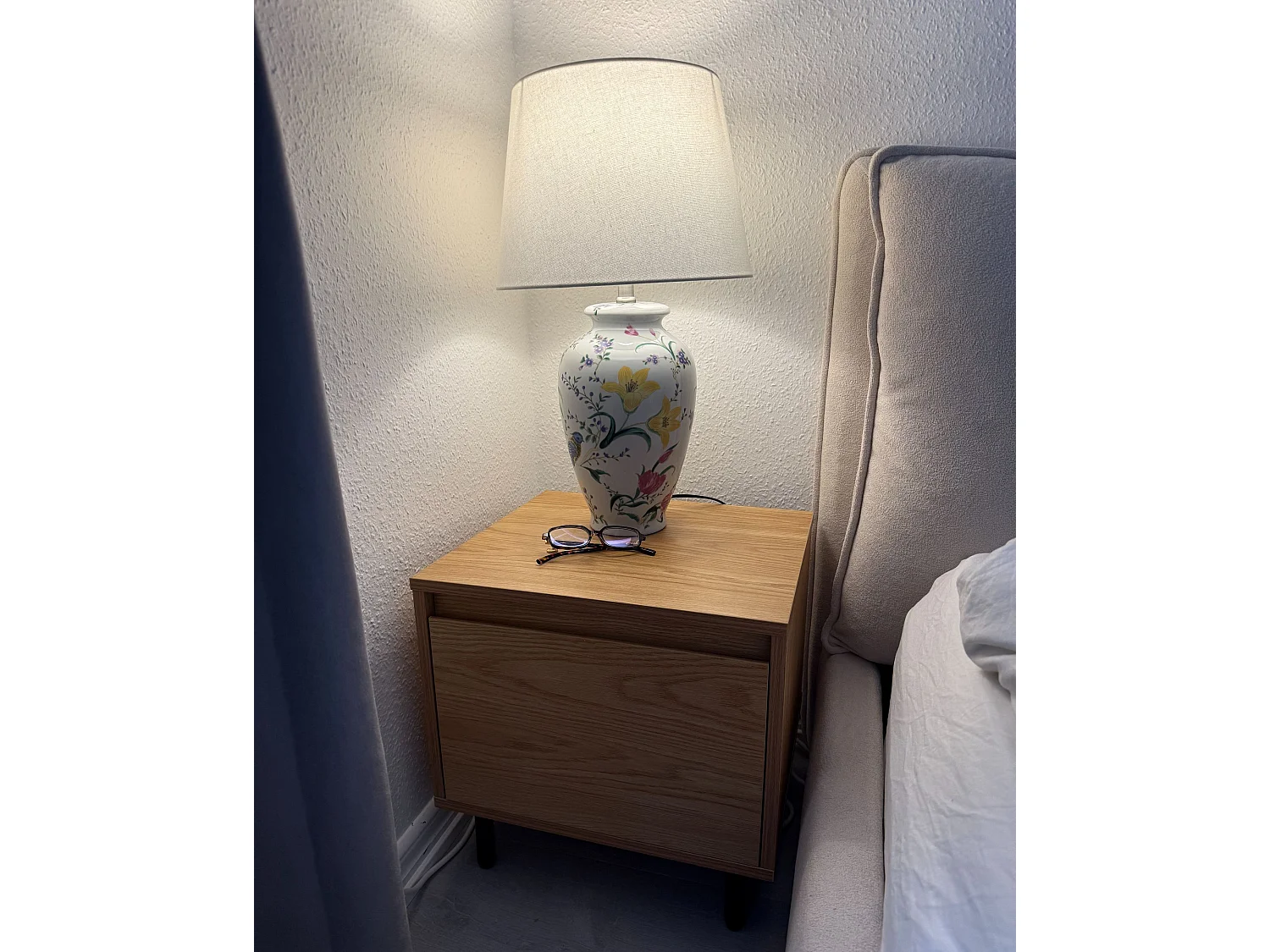 Lampe à poser ACROSSO Porcelaine Blanc