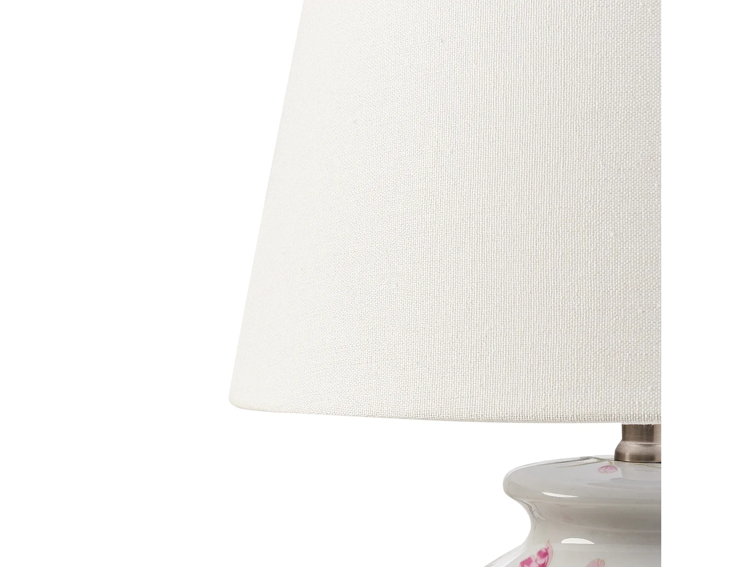Lampe à poser ACROSSO Porcelaine Blanc
