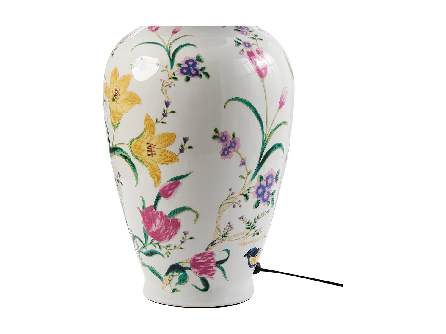 Lampe à poser ACROSSO Porcelaine Blanc