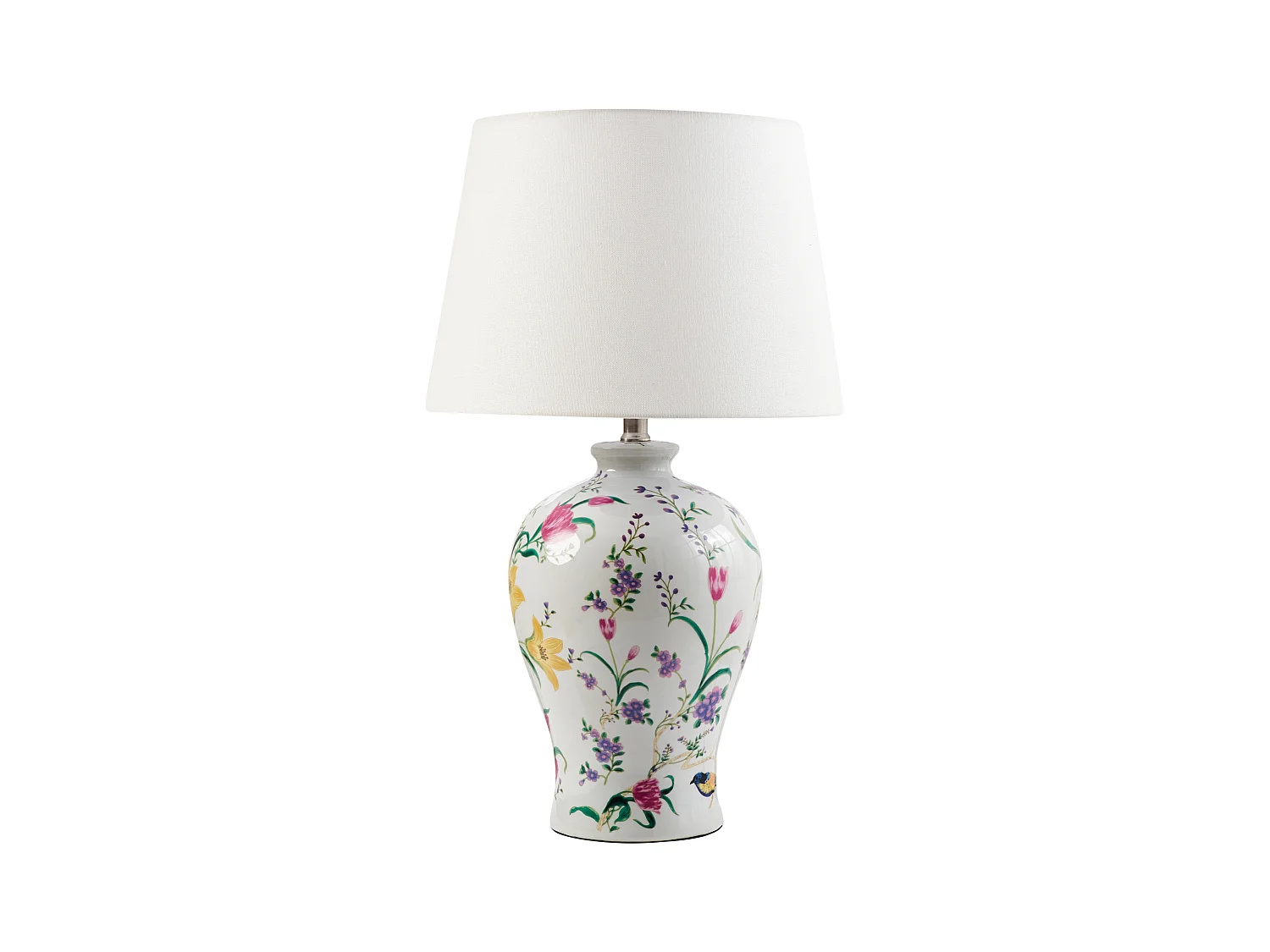 Lampe à poser FEBROS Porcelaine Blanc