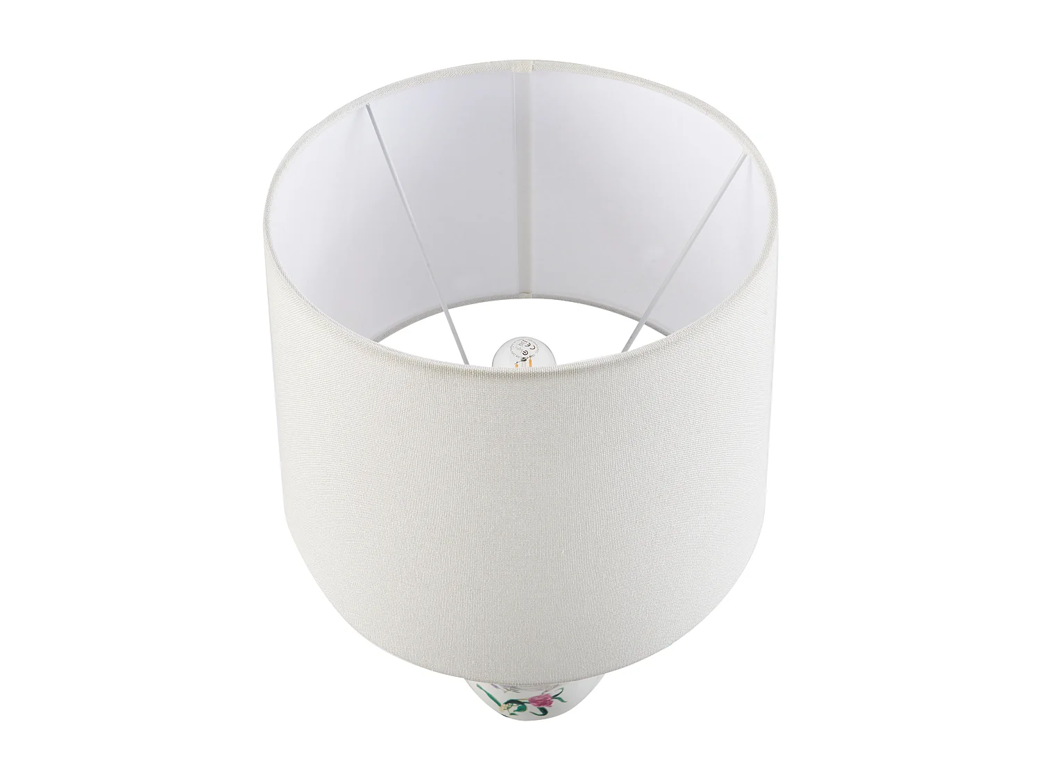 Tafellamp FEBROS Porselein Wit