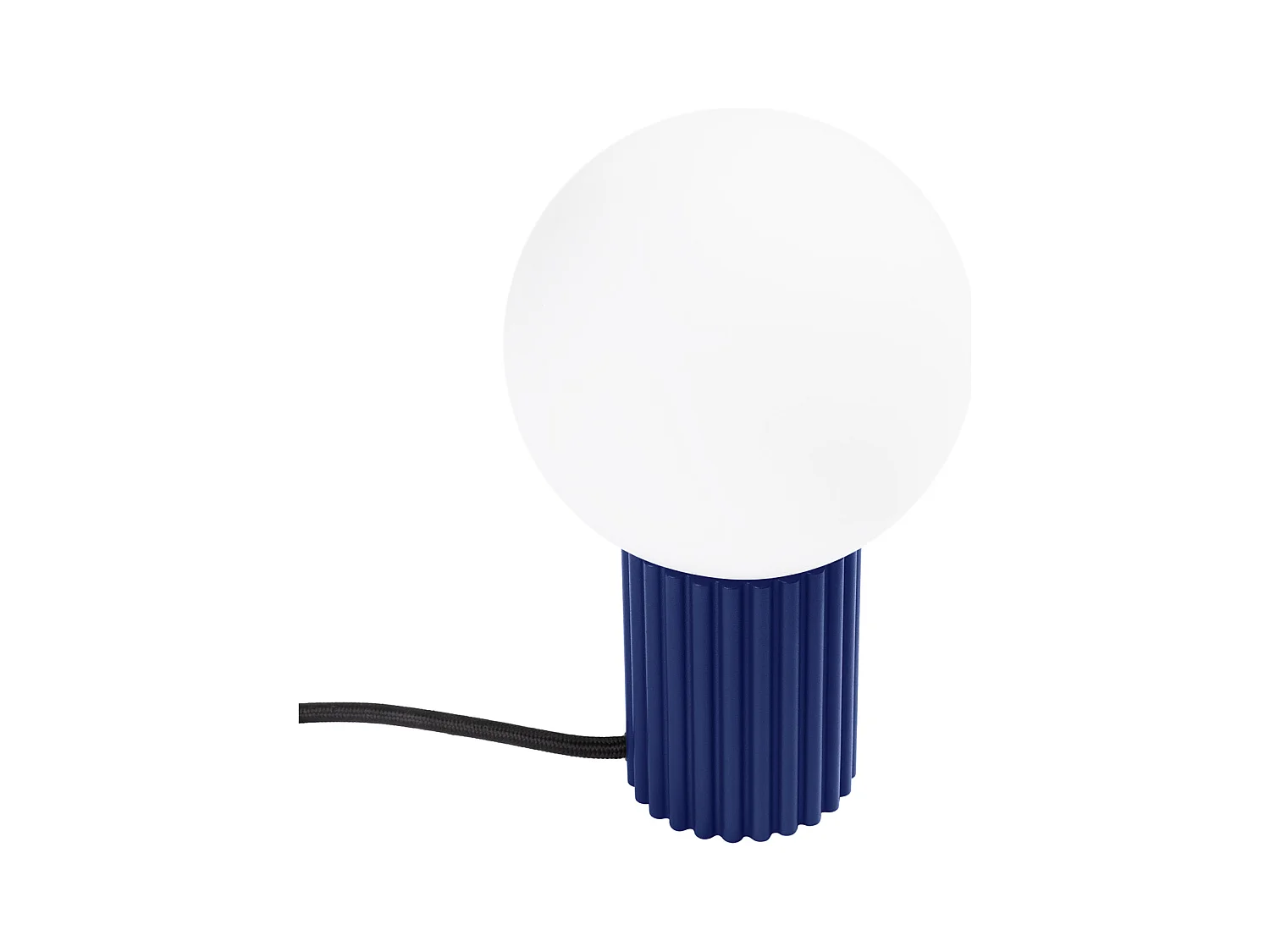 Bureaulamp Halo Modern Van  - 1 Lichtbronnen - L.12 X H.19 Cm - Ultramarijn