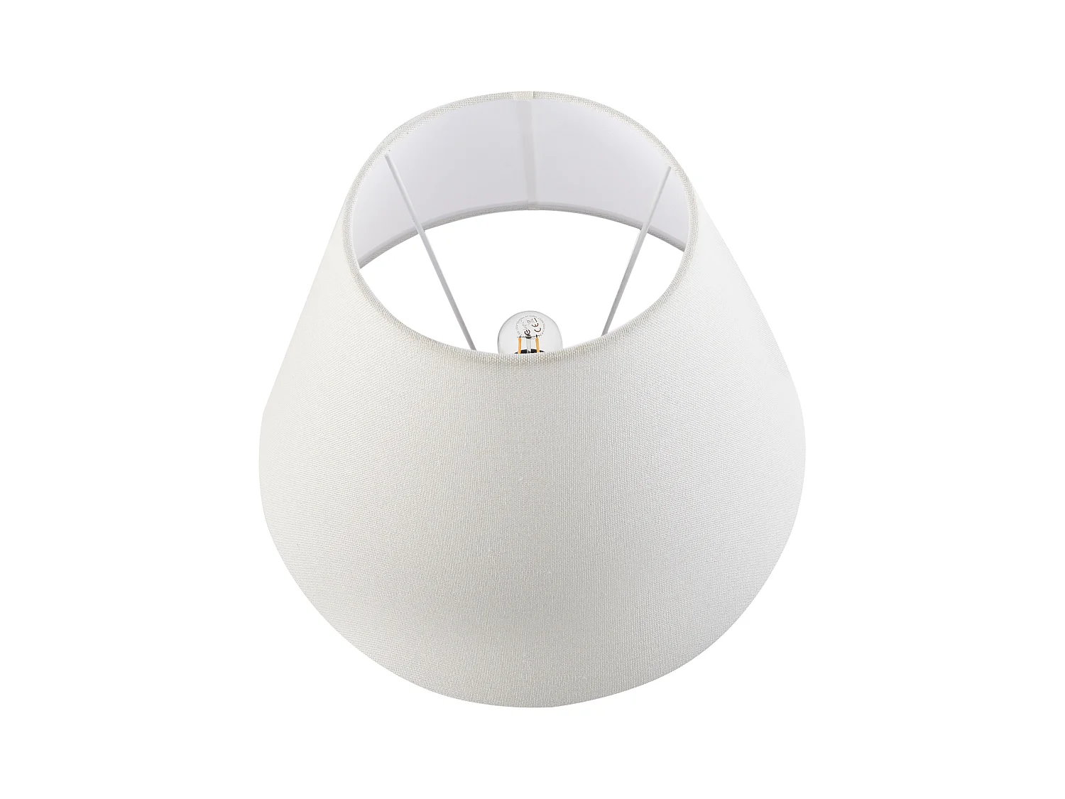 Lampe à poser DIOGO Porcelaine Blanc