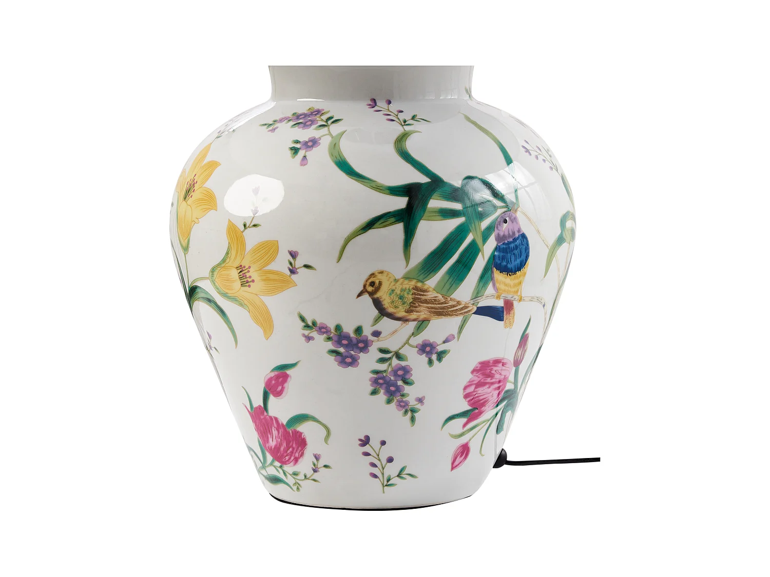 Lampe à poser DIOGO Porcelaine Blanc