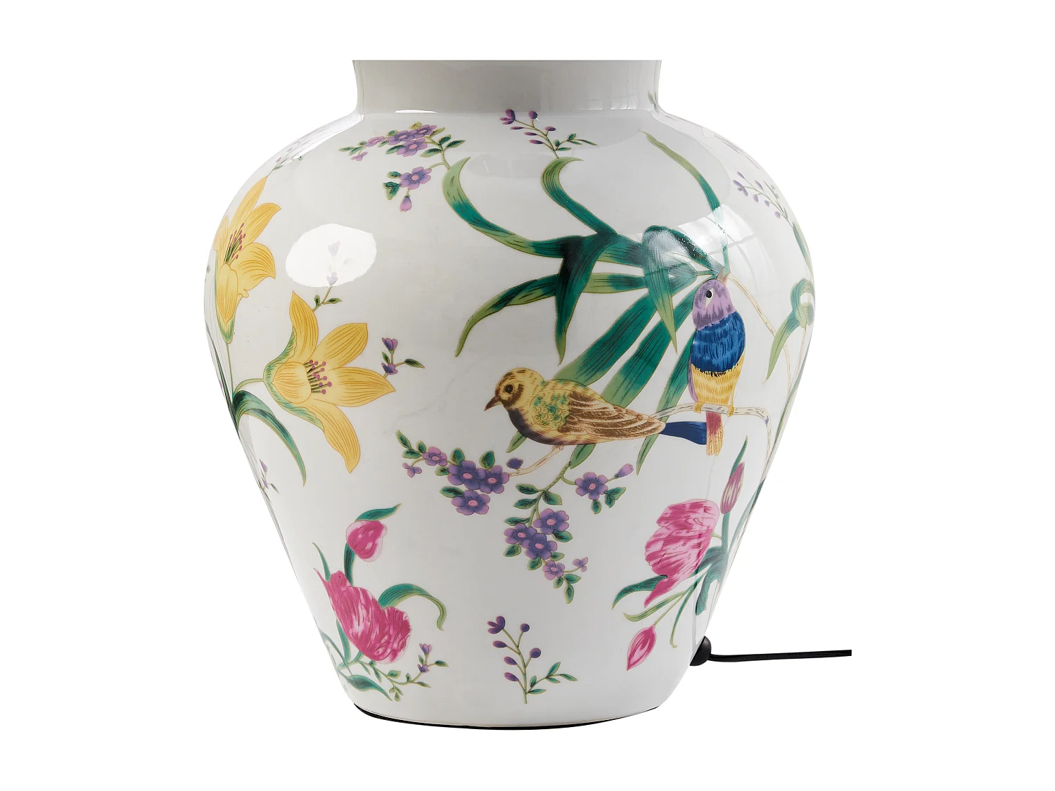 Tischleuchte DIOGO Porzellan Weiss