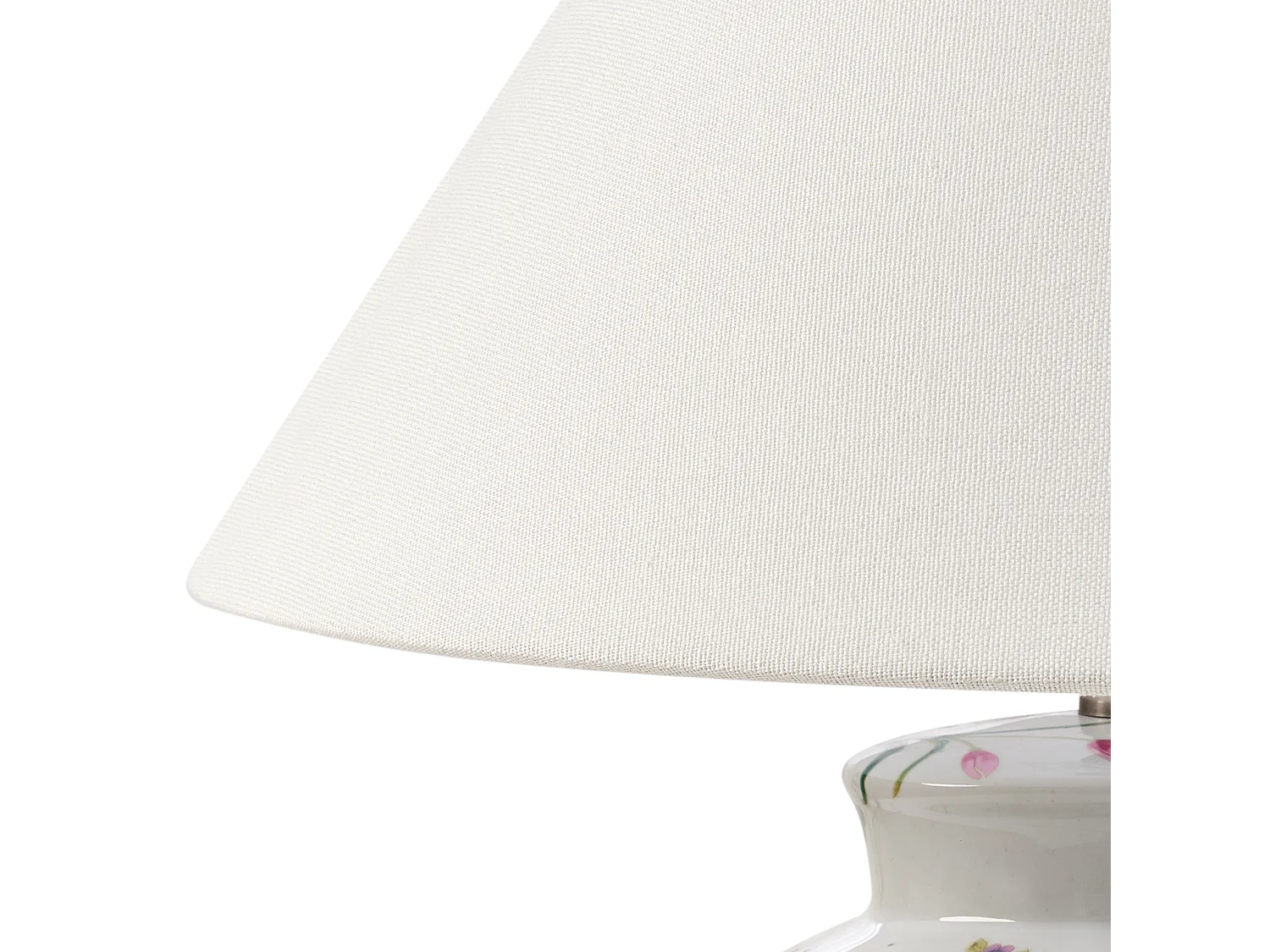 Lampe à poser DIOGO Porcelaine Blanc