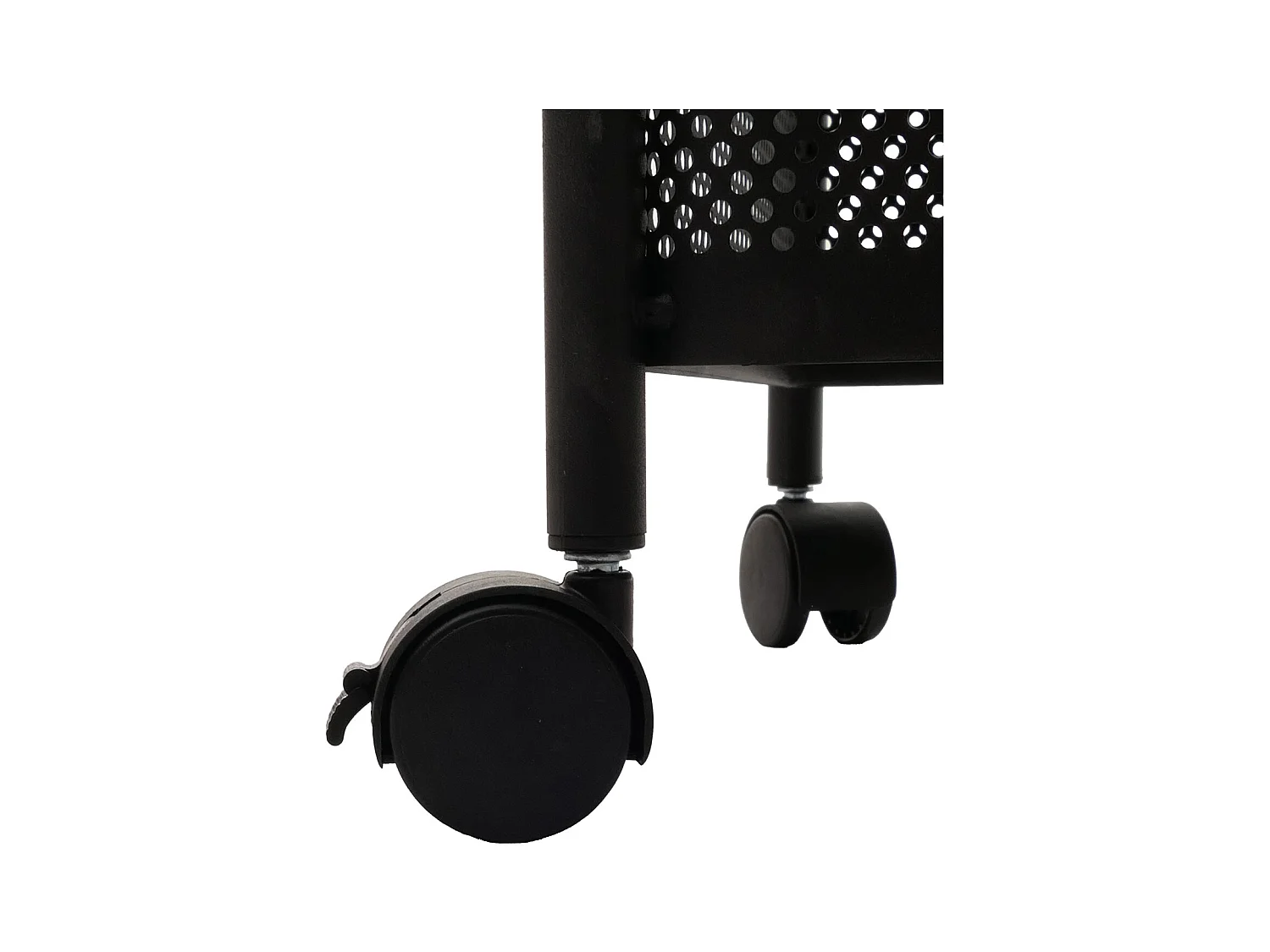 Étagère roulante MCW-N52,  noir