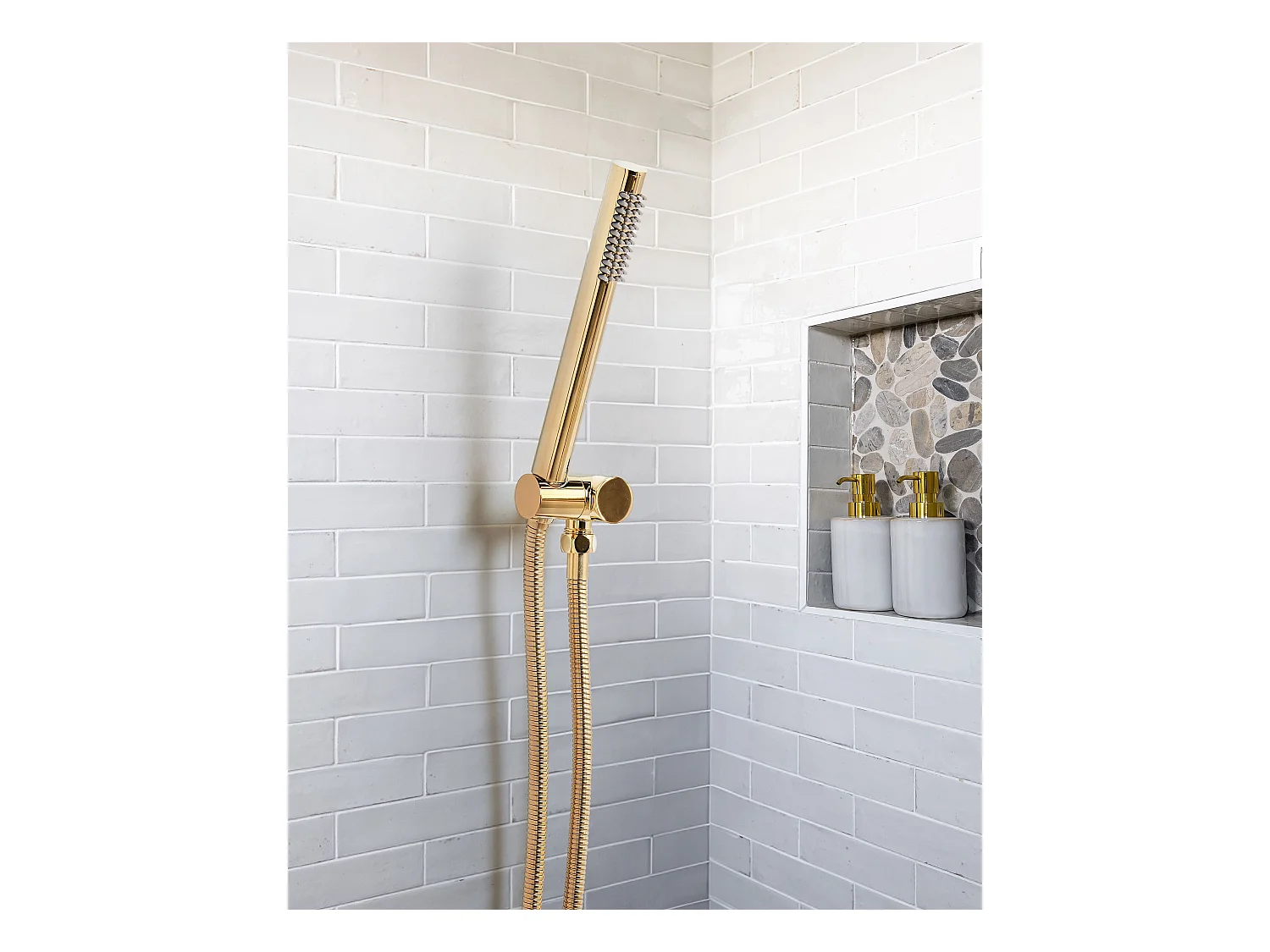 Pommeau de douche CABUYAL Laiton Doré