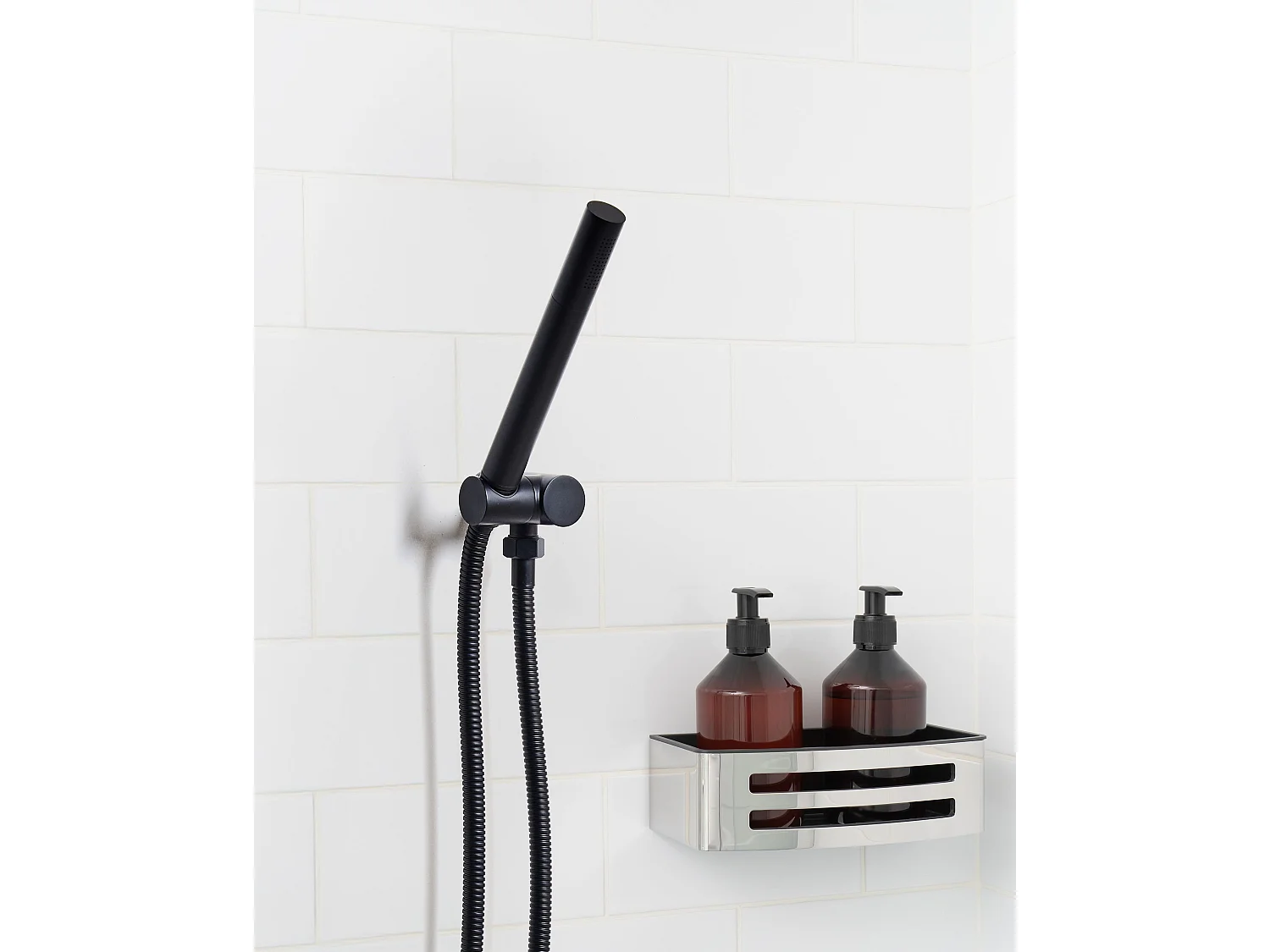 Pommeau de douche MARFAU Laiton Noir