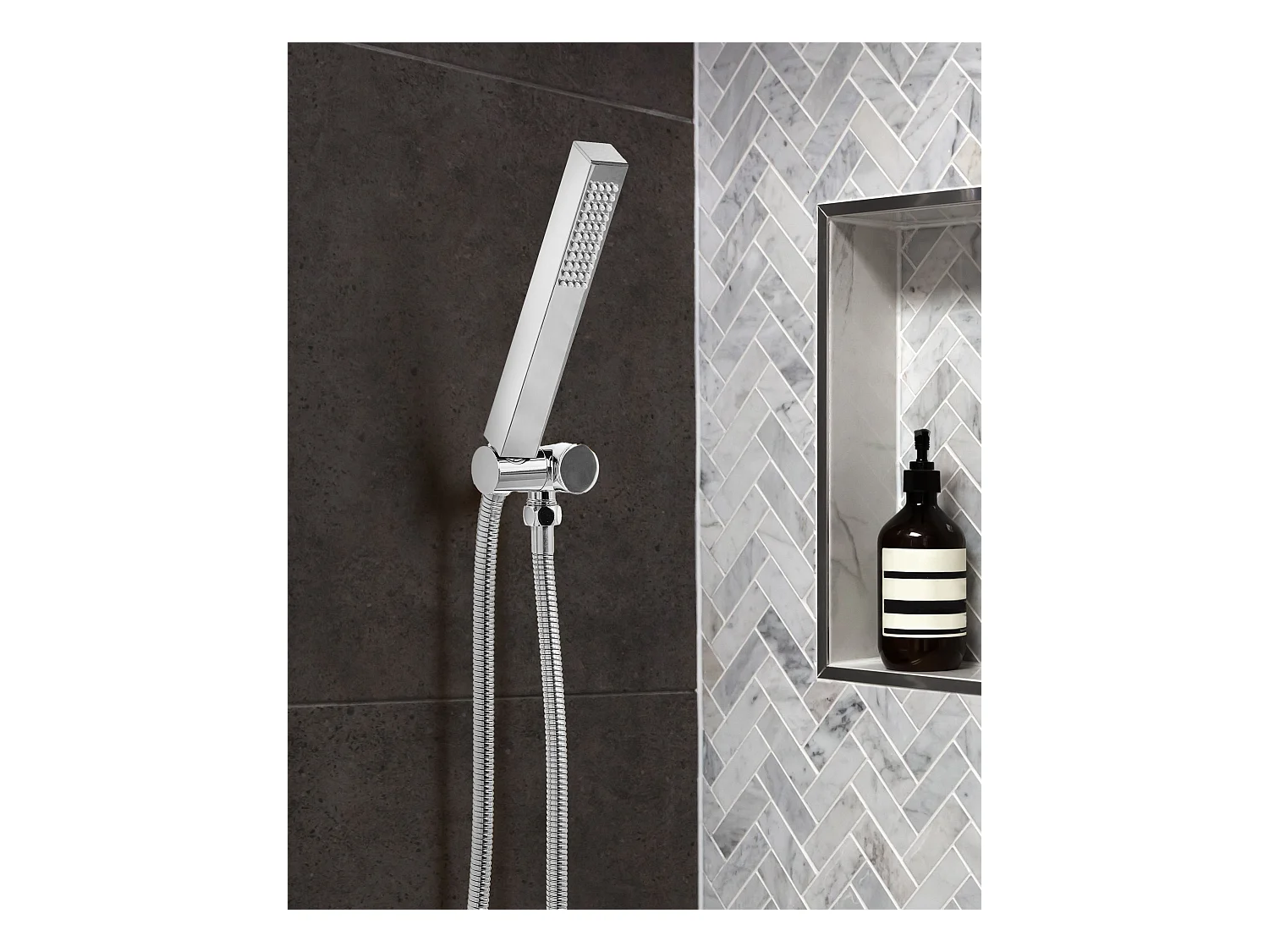 Pommeau de douche YARARI Laiton Argenté