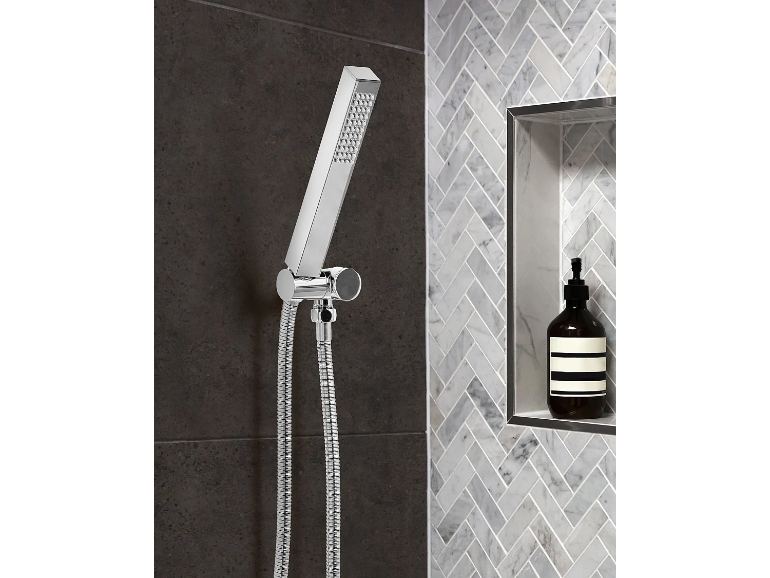 Pommeau de douche YARARI Laiton Argenté