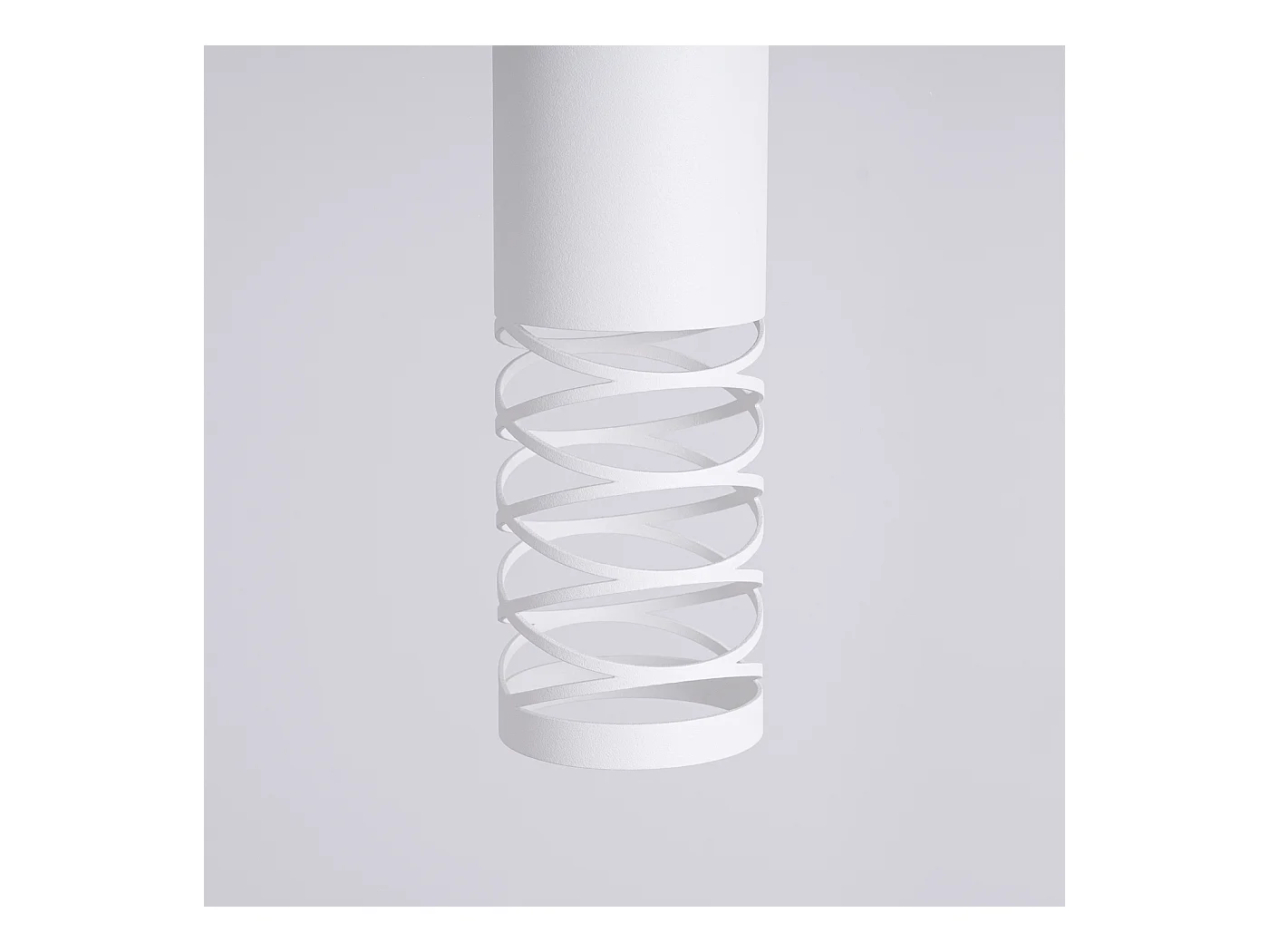 Lampe À Suspension Lami Moderne En Acier - 1 Sources Lumineuses - L.8 X H.125 Cm - Blanc