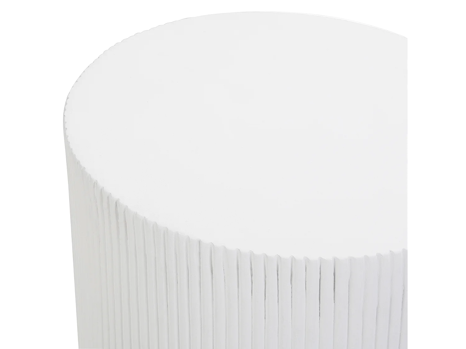 Table d'appoint BICCARI 38 cm 38 cm Blanc