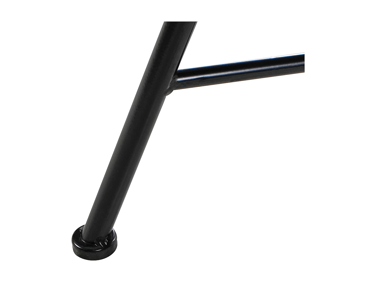 Table bistrot CORIANO 60 cm 60 cm Métal Noir