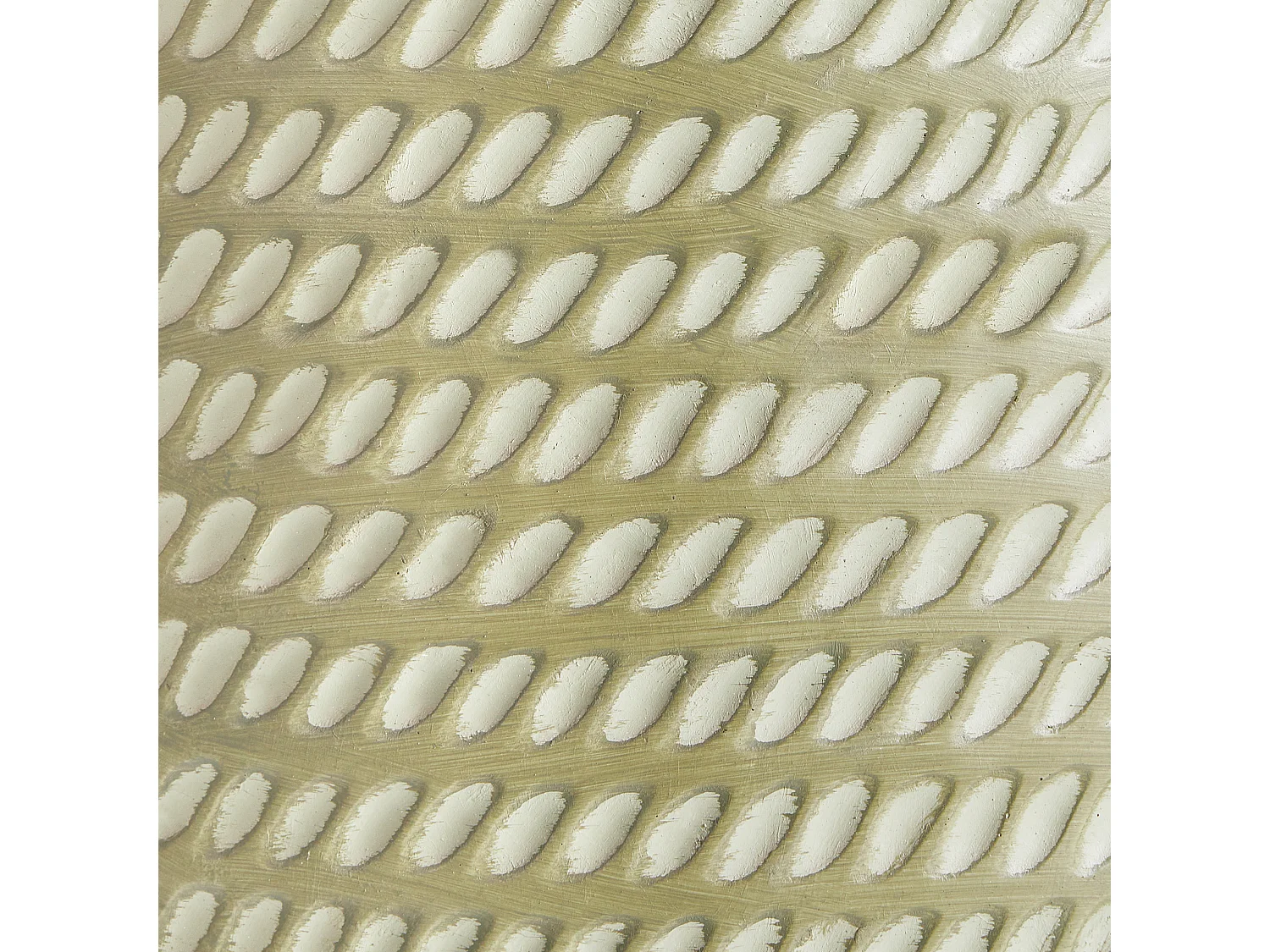 Cache-pot LIVADIA Pierre 39 cm Vert olive