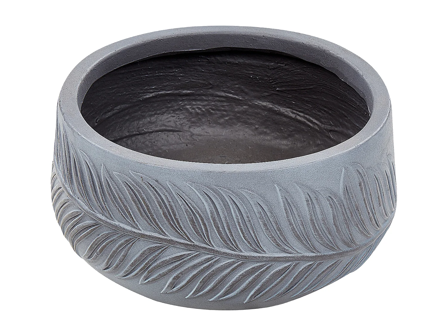 Vaso FTERO Cerâmica 25 cm Cinzento