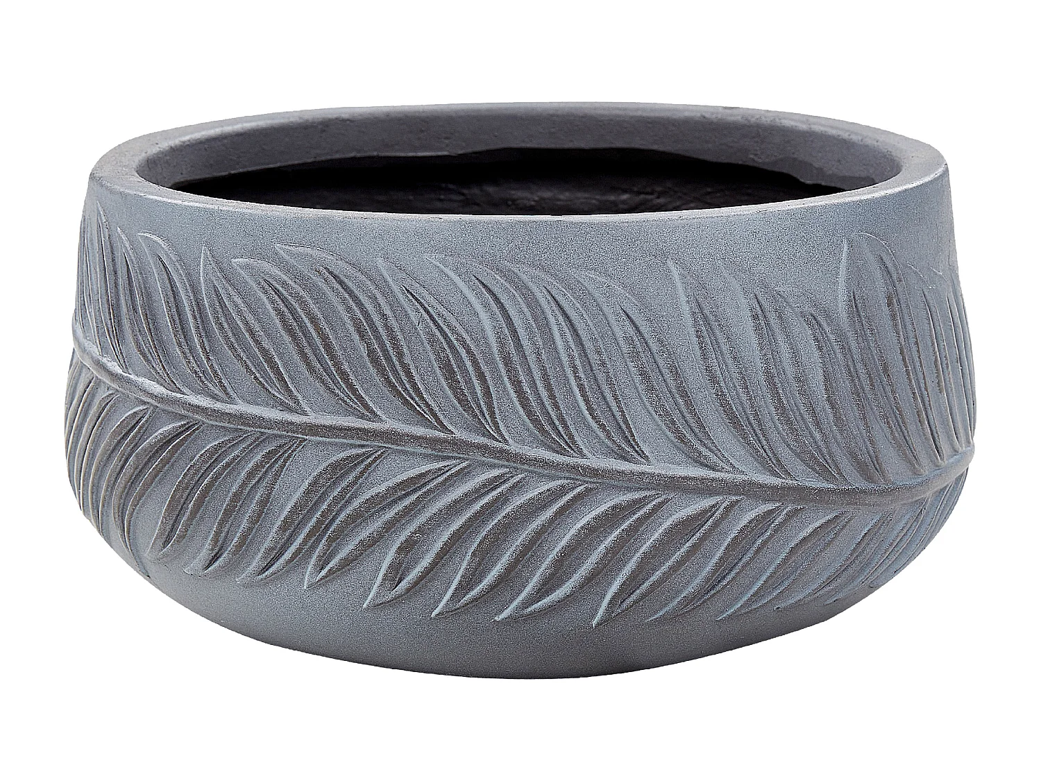 Bloempot FTERO Keramiek 25 cm Grijs