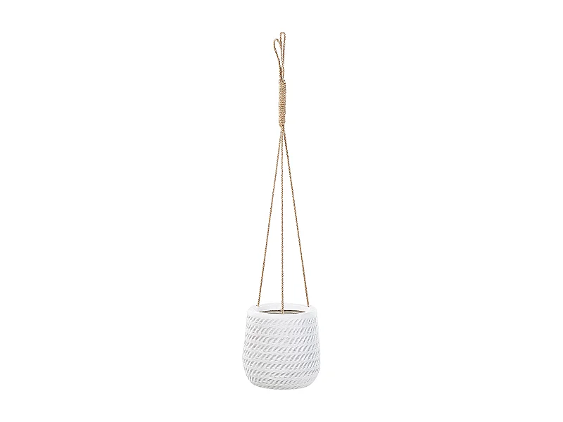 Cache-pot LIVADIA 20 cm Blanc cassé