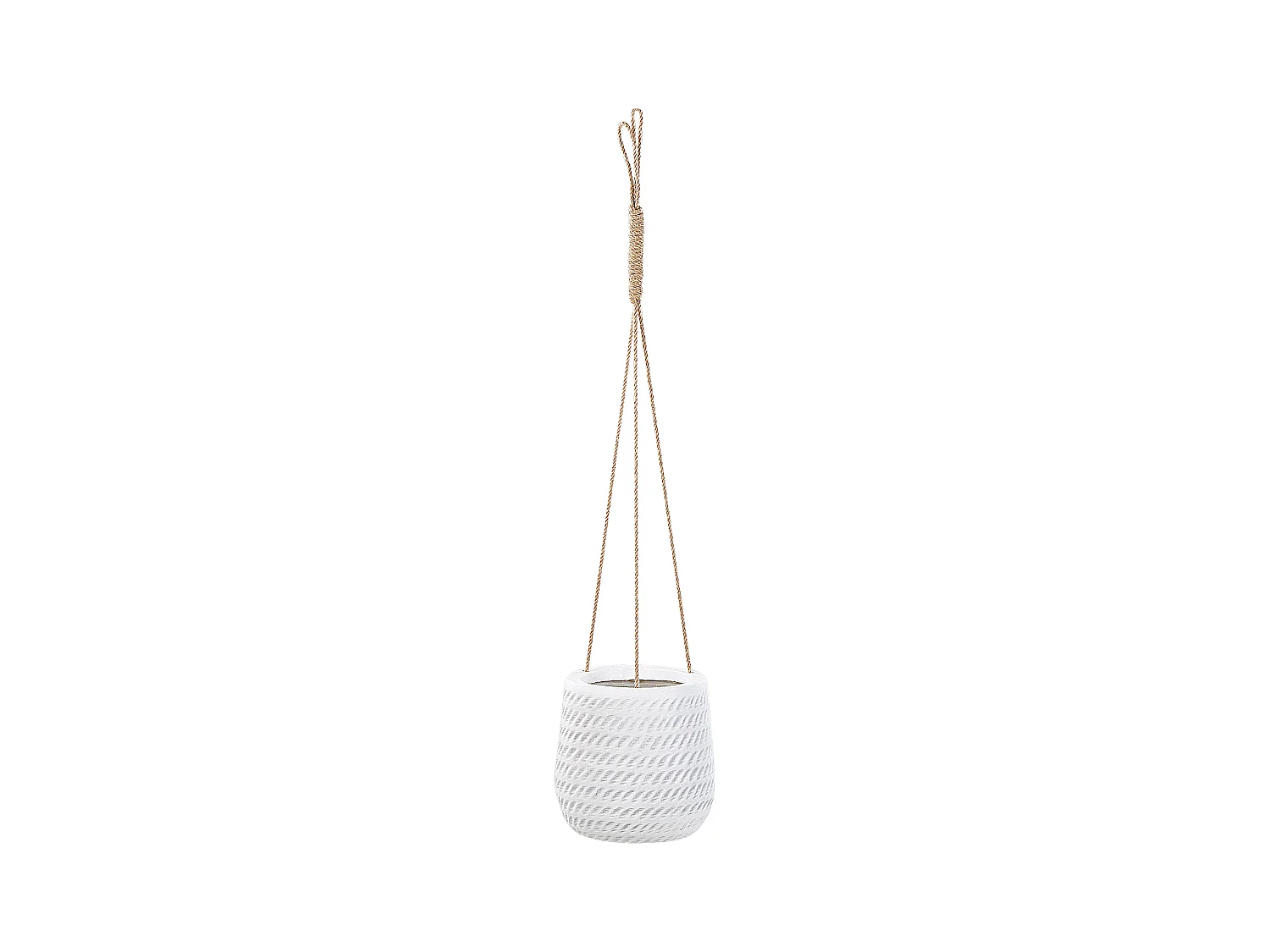 Cache-pot LIVADIA 20 cm Blanc cassé