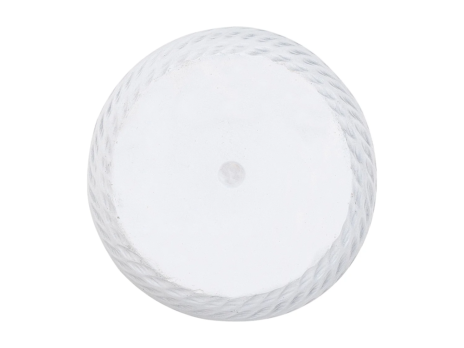 Bloempot LIVADIA Steen 20 cm Gebroken wit