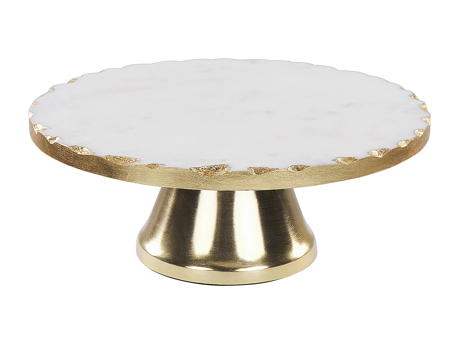 Soporte para tartas GREWENA Piedra Mármol blanco