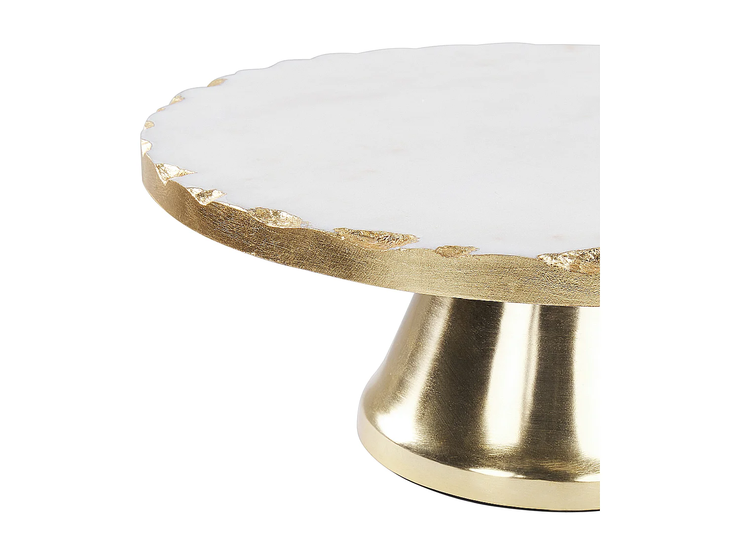 Soporte para tartas GREWENA Piedra Mármol blanco