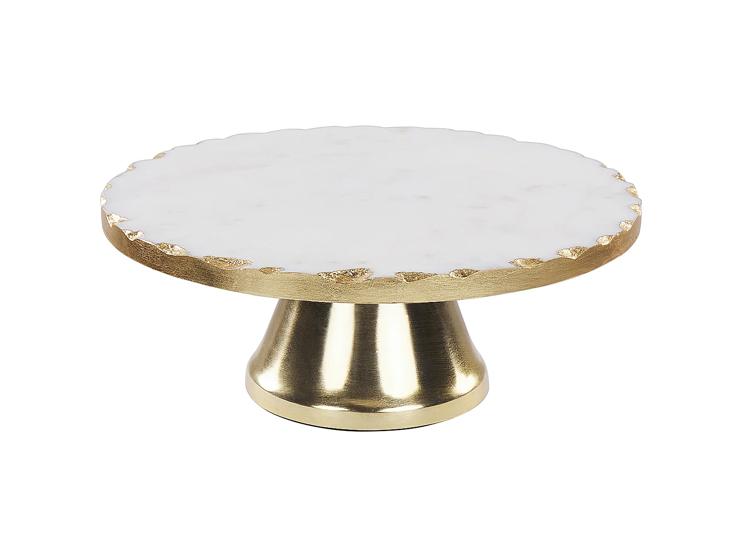 Suporte para bolos GREWENA Pedra Mármore branco