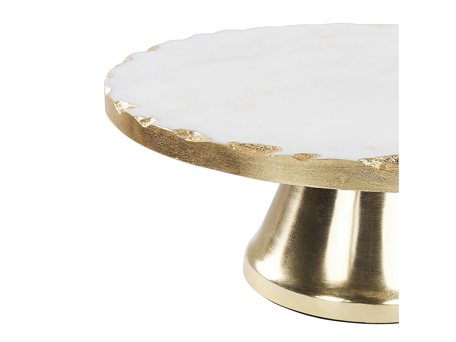 Suporte para bolos GREWENA Pedra Mármore branco