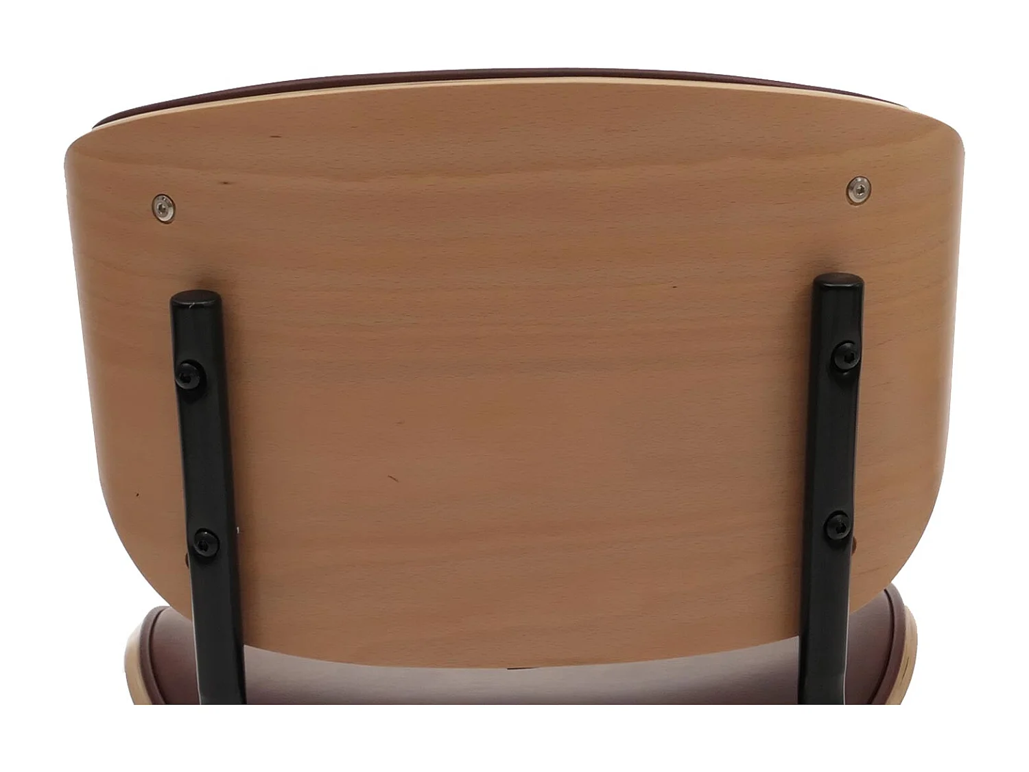 Chaise de salle à manger MCW-O45 (lot de 2),  naturel, marron vintage