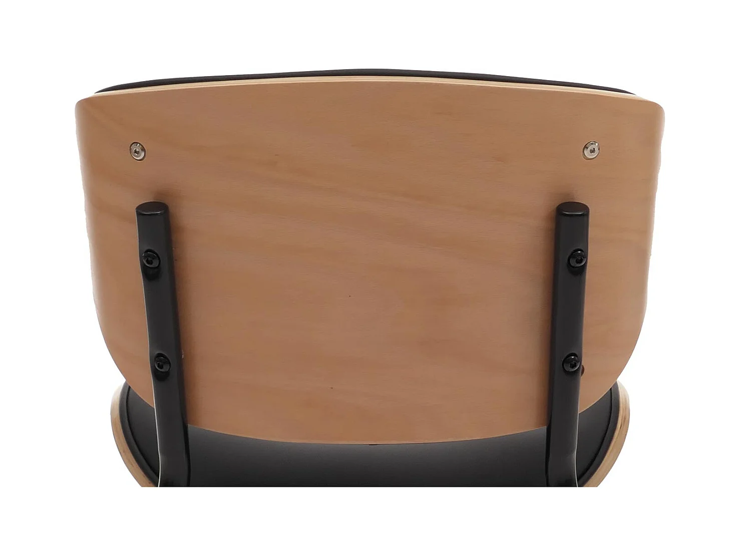 Chaise de salle à manger MCW-O45 (lot de 2),  naturel, noir