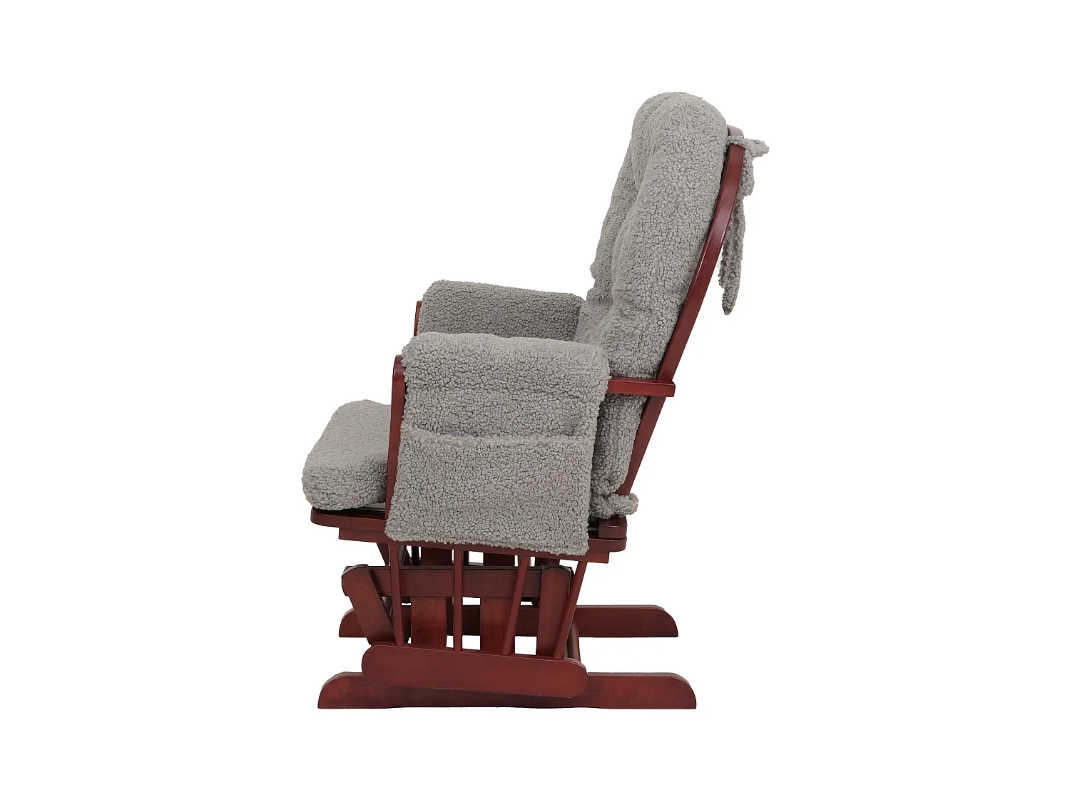 Fauteuil de relaxation MCW-C76,  gris Bâti foncé