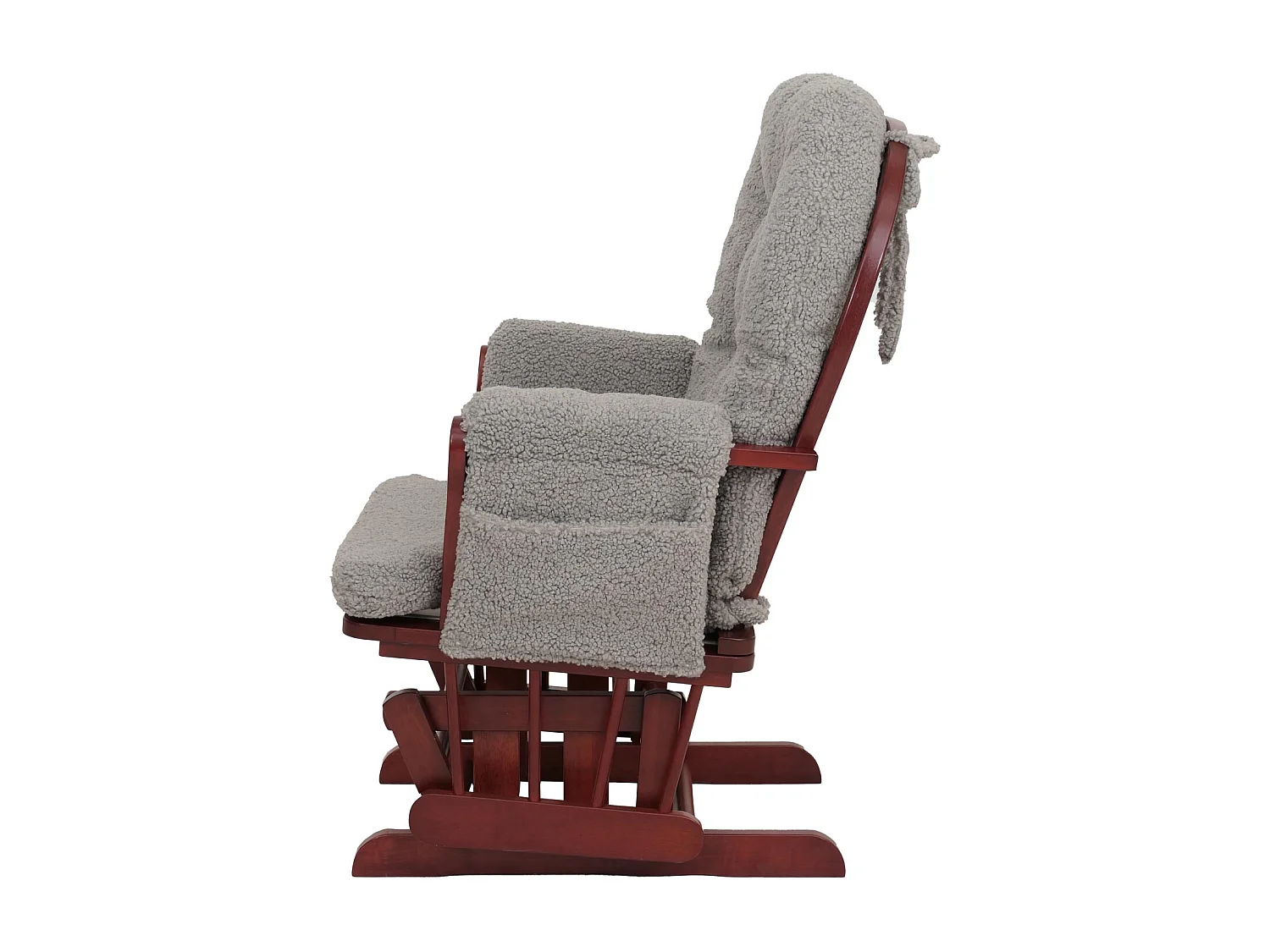 Fauteuil de relaxation MCW-C76,  gris Bâti foncé