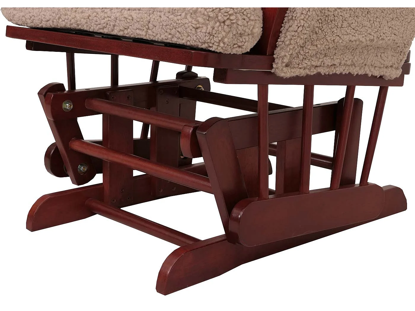 Fauteuil de relaxation MCW-C76,  brun Bâti foncé