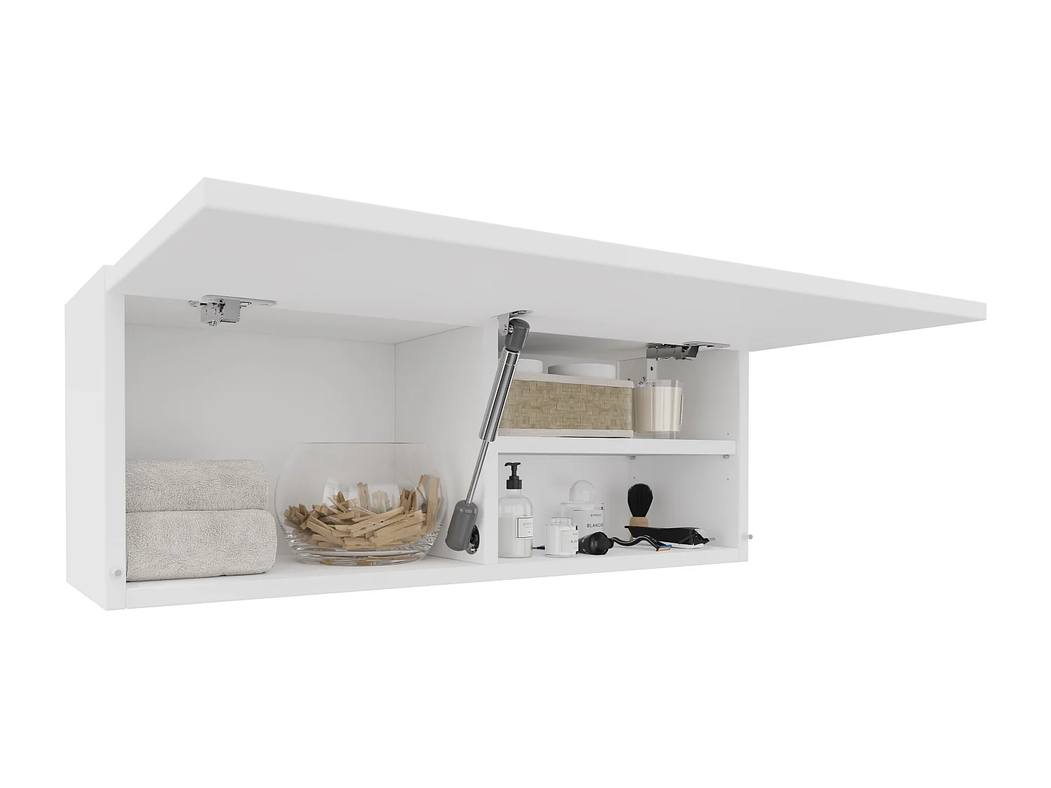 Armoire de salle de bain - 60, 80 et 120 cm - Armoire murale pliable - Meuble de salle de bain