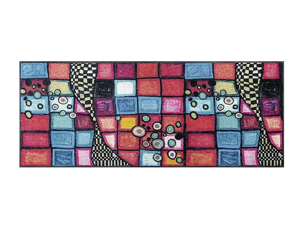 Paillasson 50x75 tissé TIGERDRA multicolore