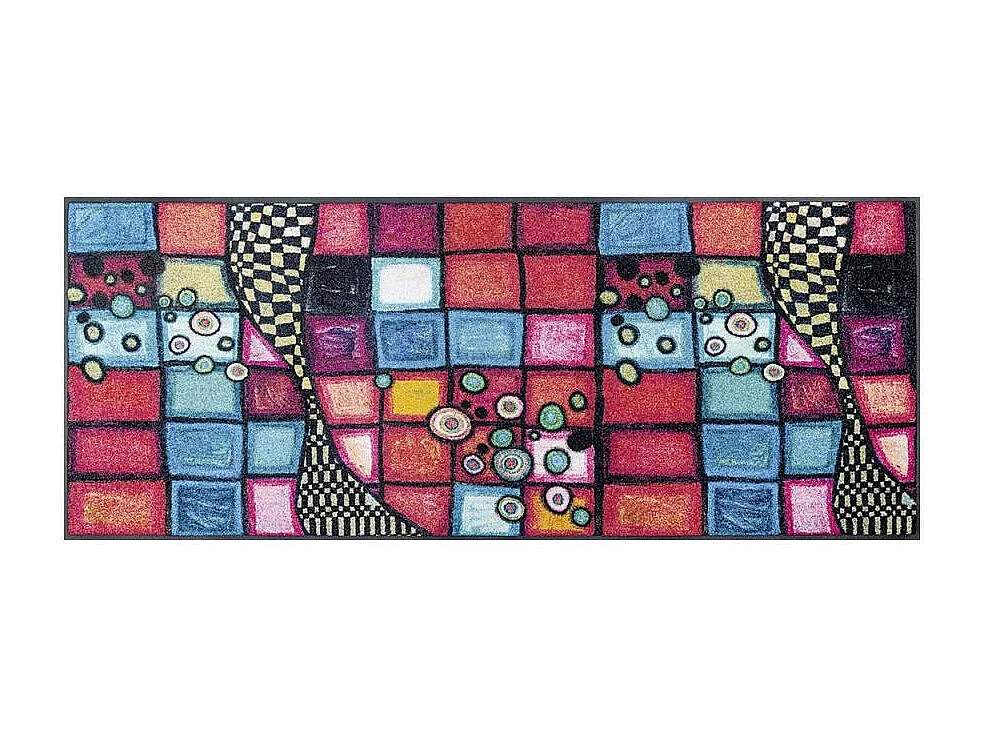 Paillasson 50x75 tissé TIGERDRA multicolore