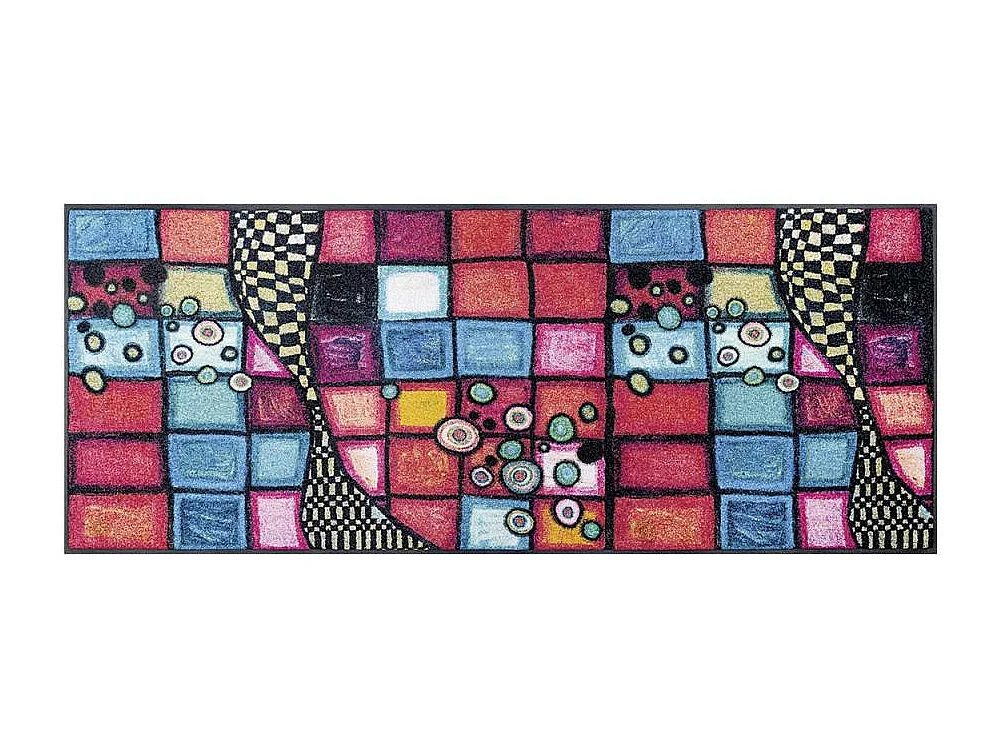 Paillasson 50x75 tissé TIGERDRA multicolore