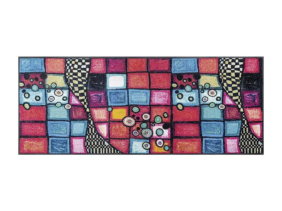 Paillasson 50x75 tissé TIGERDRA multicolore