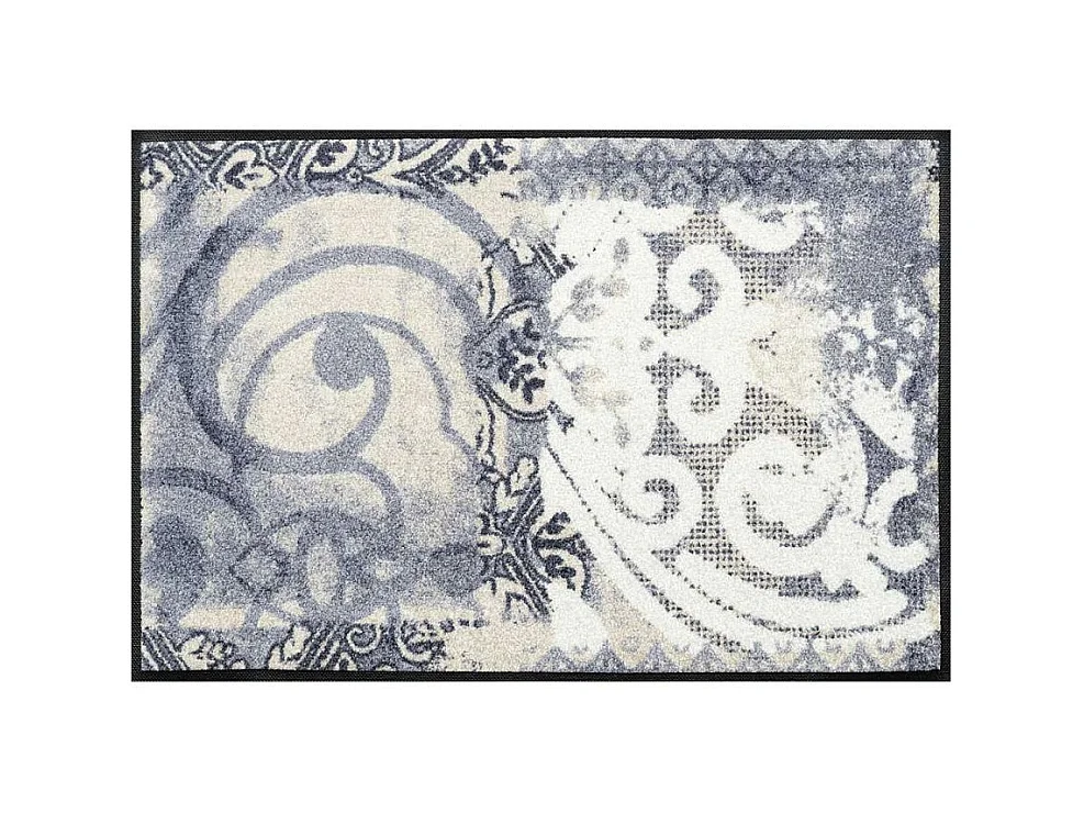 Felpudo tejido con estampado ARABESQUE retro-vintage