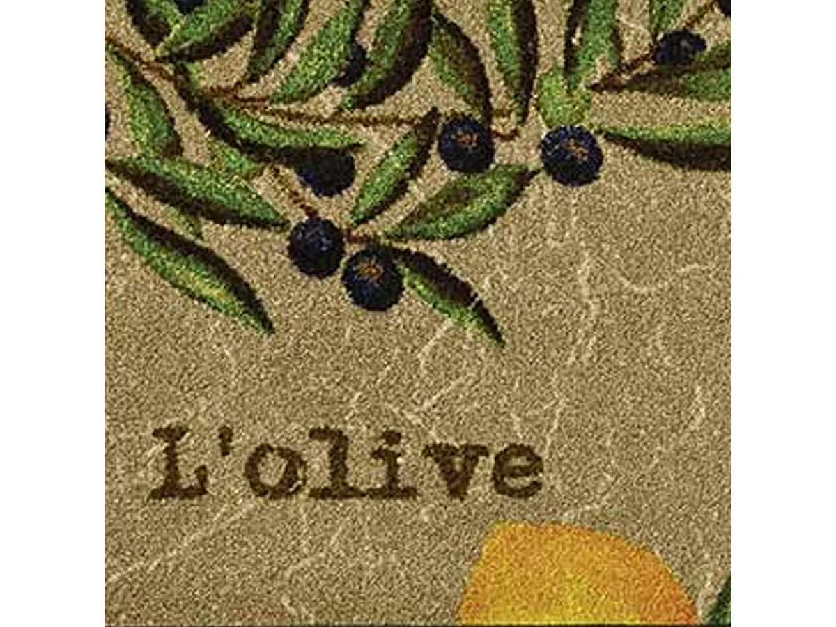 Zerbino con motivo floreale intrecciato LE CITRON