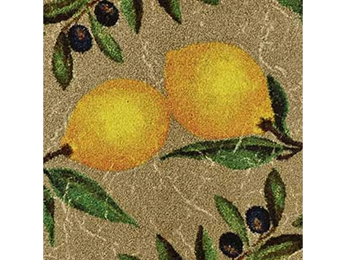 Zerbino con motivo floreale intrecciato LE CITRON