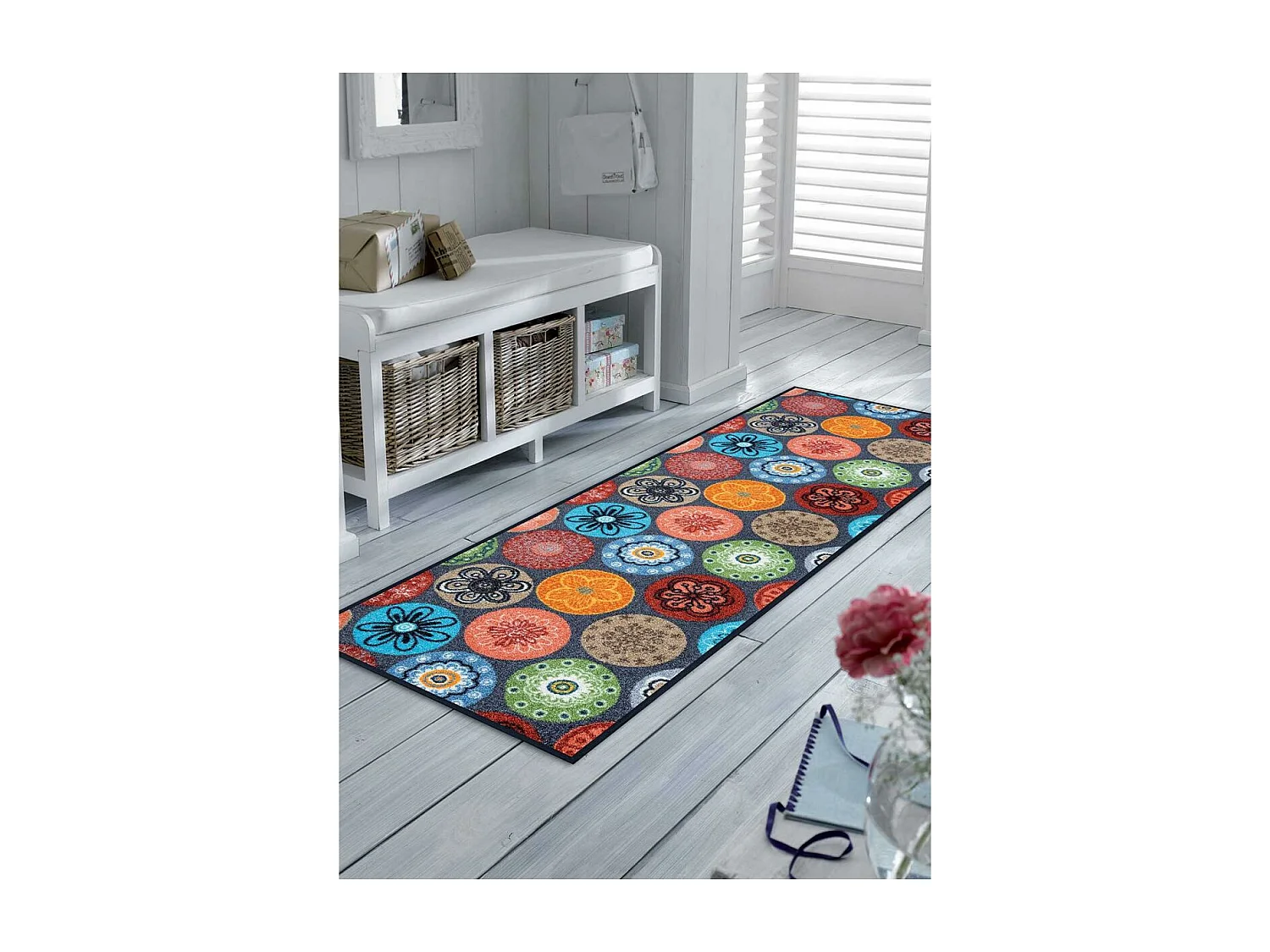 Paillasson 115x175 tissé CRILOS multicolore