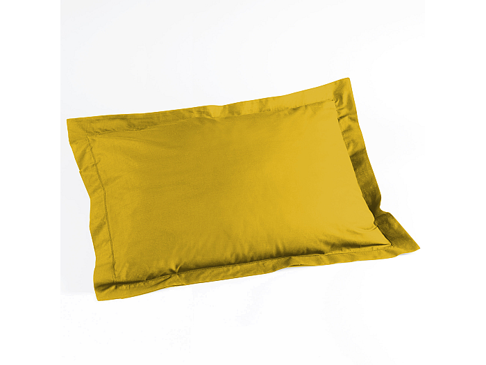 Taie d'oreiller 50x70 cm satin CONCERTO rayures beige Lin | Leroy Merlin